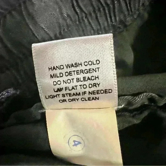 Lovestitch Women’s Shortie Black Shorts with Adjustable Tie Waist Size Small - Picture 9 of 9